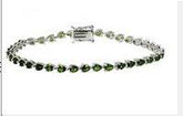 Sterling Silver Semi Mount Bracelet Setting Pear PE 4X3mm - Syzjewelry